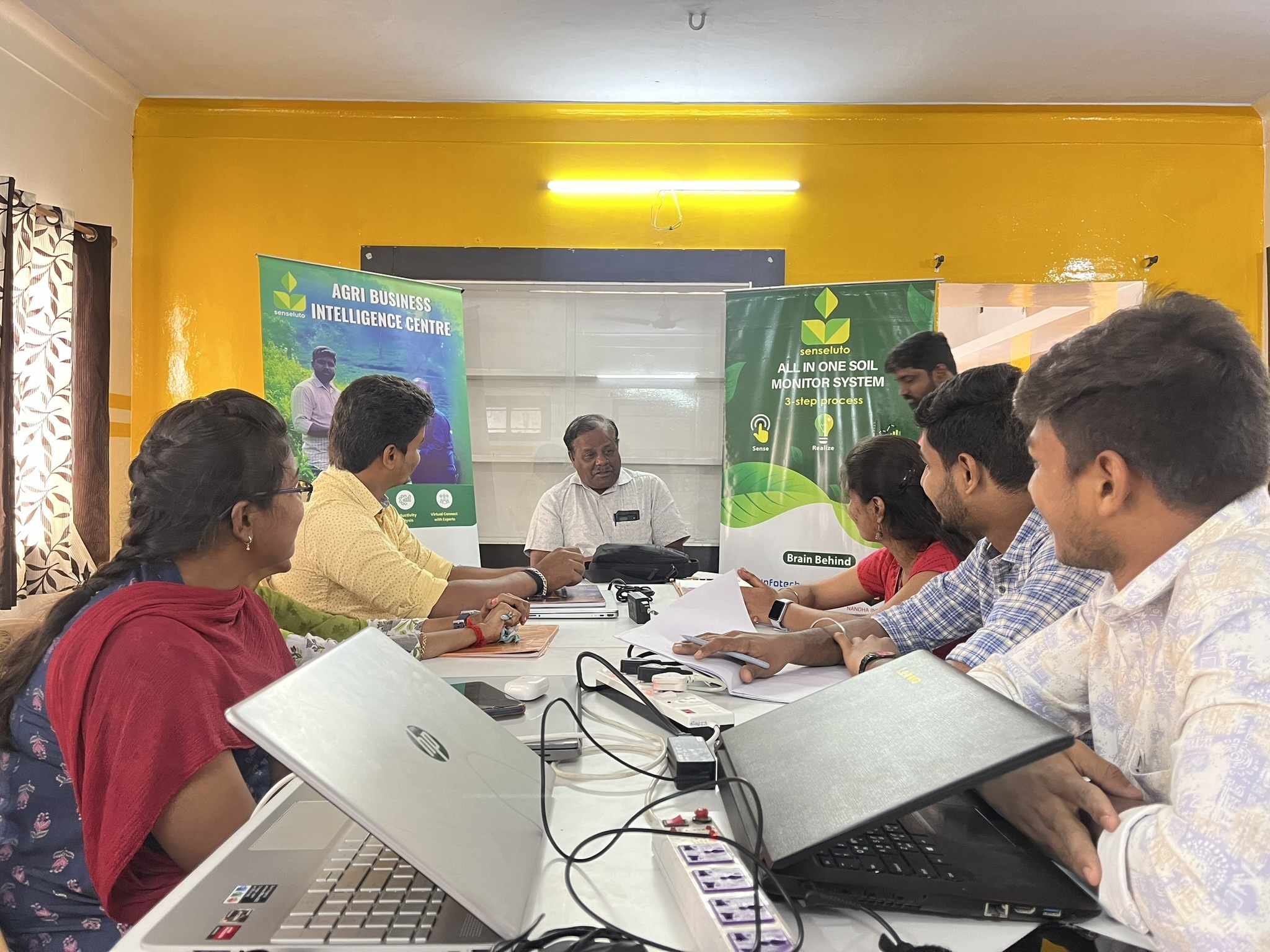 business metting in coimbatore | inplant training in nandhainfotech